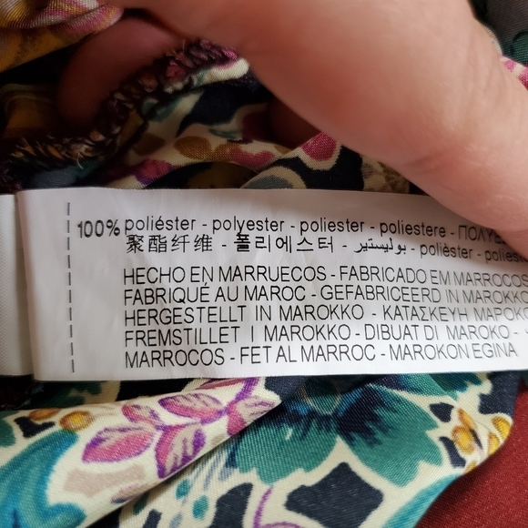 Zara Handkerchief Slip Midi Dress - Picture 8 of 8